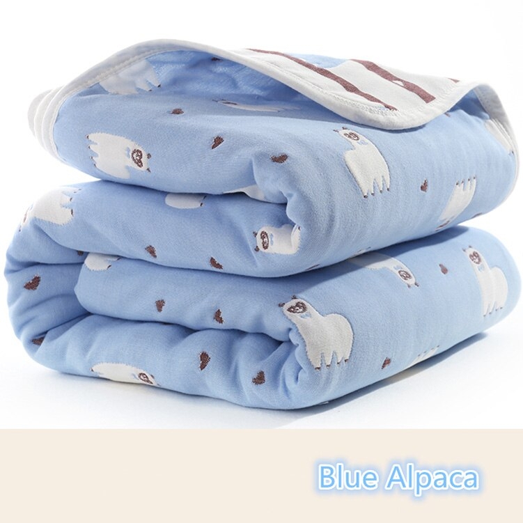 Warm Thick 6-Layers Cotton Blankets