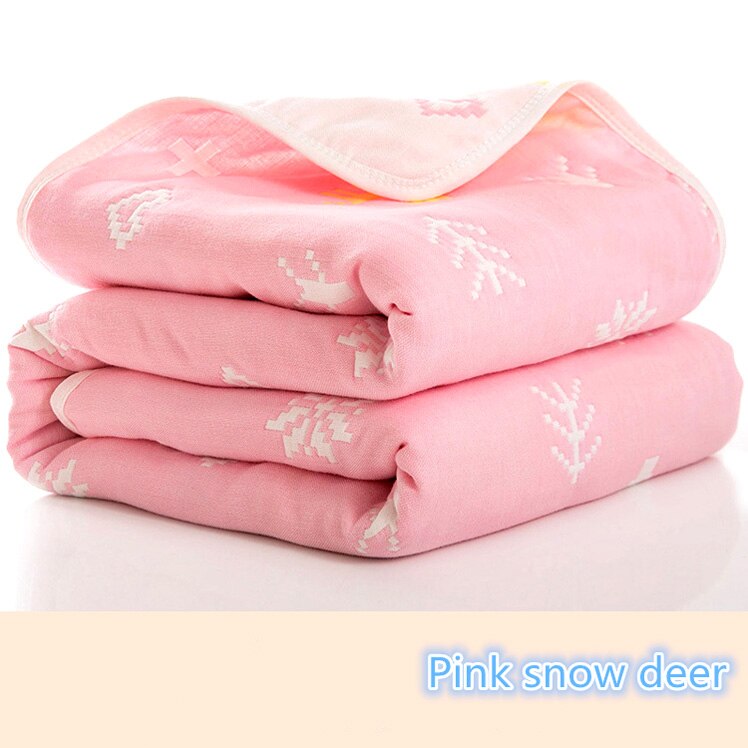 Pink snow deer S